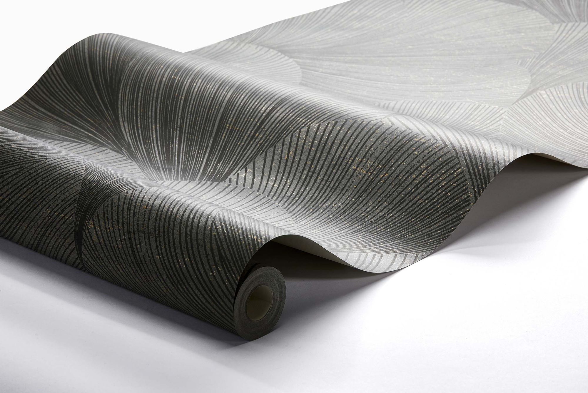 7262 Mirage Dark Grey Graphics Wallpaper by Boråstapeter