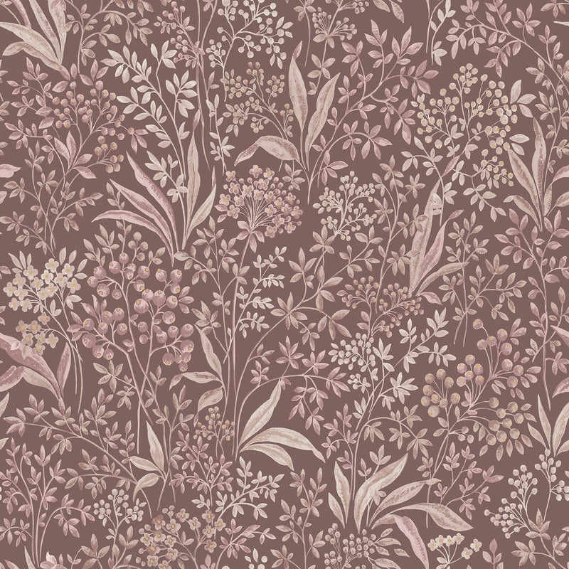 7268 Nocturne Dark Red and Pink Icons Wallpaper by Boråstapeter