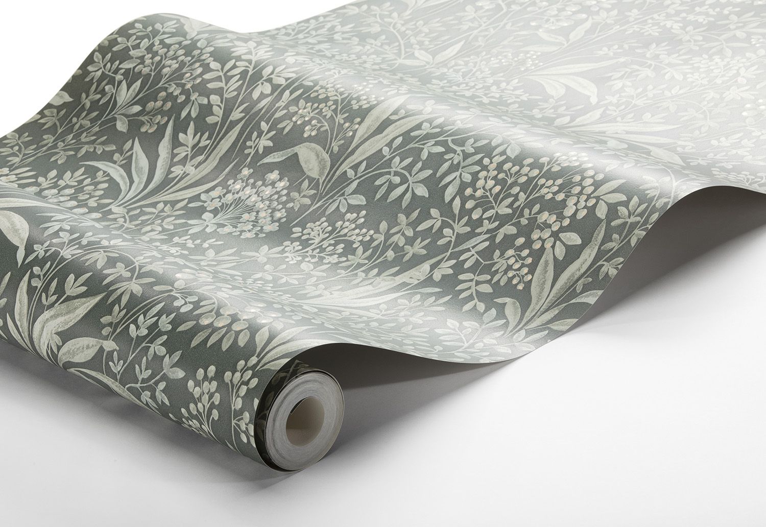 7270 Nocturne Dark Green Icons Wallpaper by Boråstapeter