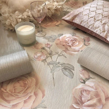 7364 Amara Soft Pink Floral Rose Wallpaper By Belgravia