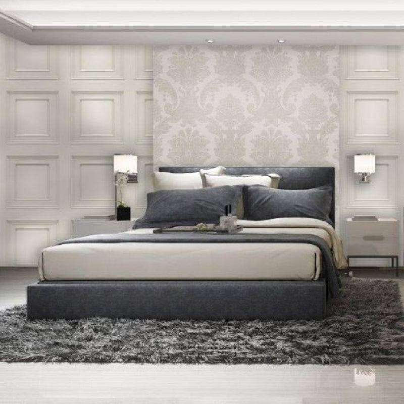 7369 Amara Cream Pearl Damask Wallpaper By Belgravia