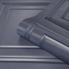 7375 Amara Navy Panel Wallpaper By Belgravia