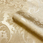 7397 Amara Damask Metallic Gold Wallpaper By Belgravia