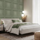 7400 Amara Sage Panel Wallpaper By Belgravia