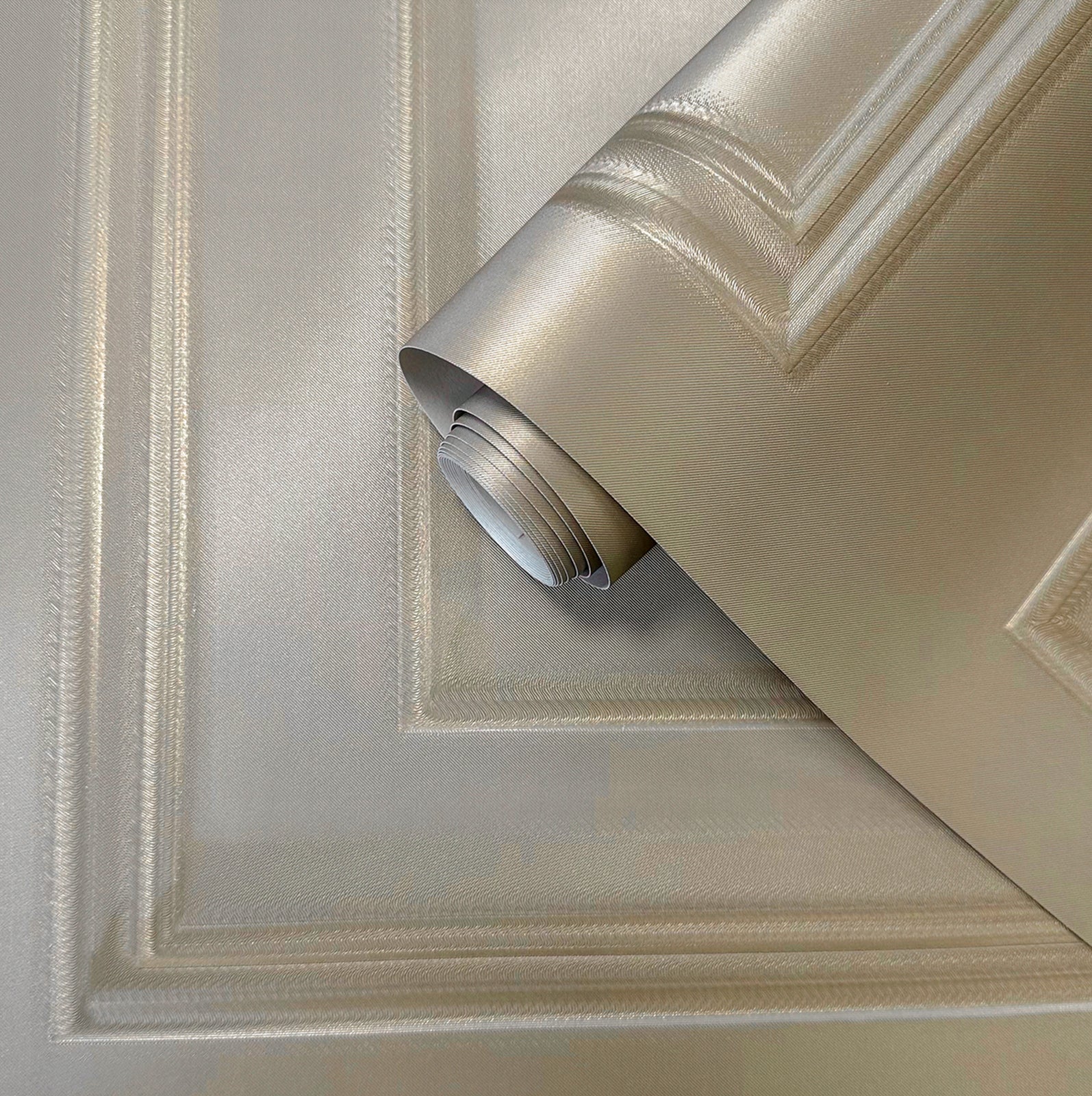 GB 7402 Amara Mocha Panel Wallpaper By Belgravia
