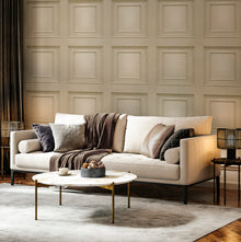 GB 7402 Amara Mocha Panel Wallpaper By Belgravia