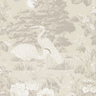 740 Izumi Crane Cream Wallpaper by Belgravia