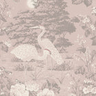741 Izumi Crane Pink Wallpaper by Belgravia