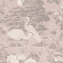 741 Izumi Crane Pink Wallpaper by Belgravia