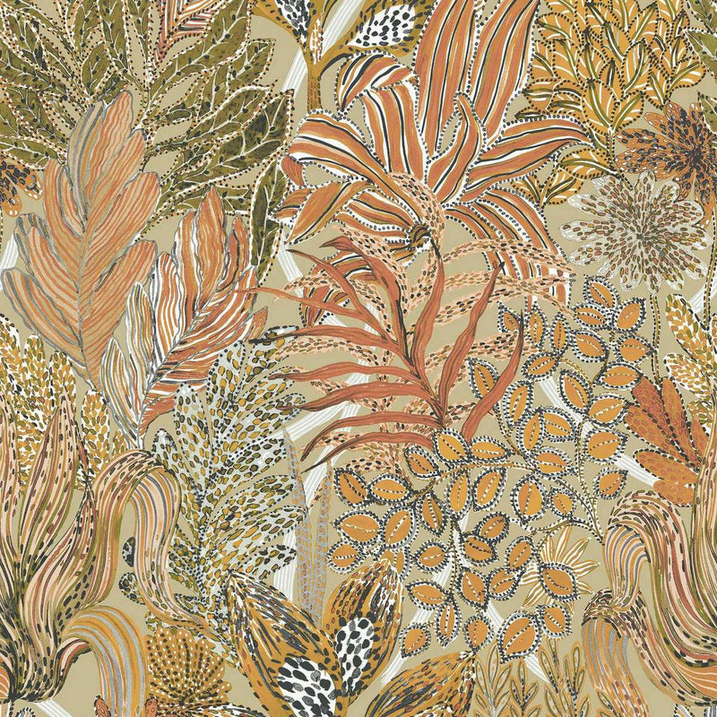 74320732 Borrommee Jardin Felicia Wallpaper by Casamance