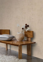 Johara Marron Glace Le Velours 3 Wallpaper by Casamance