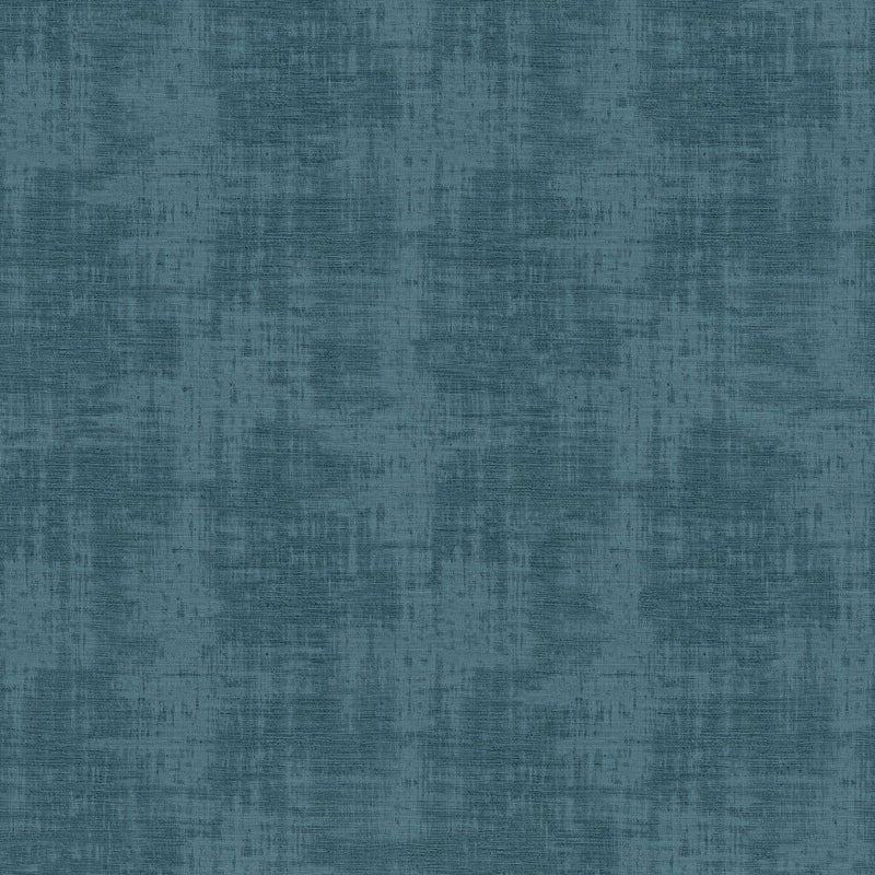 Johara Teal Blue Le Velours 3 Wallpaper by Casamance