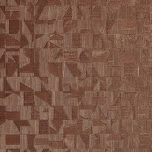 74401160 Tiznit Textures Metalliques Acajou Wallpaper by Casamance