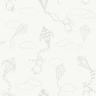 7459 Up&Away White and Grey Wallpaper by Boråstapeter