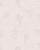 7460 Up&Away Pink Wallpaper by Boråstapeter