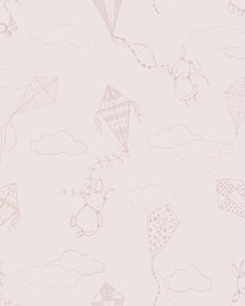 7460 Up&Away Pink Wallpaper by Boråstapeter