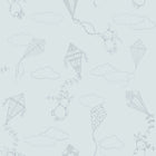7461 Up&Away Blue Wallpaper by Boråstapeter
