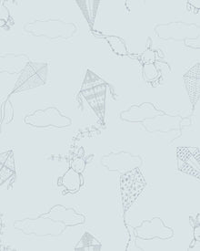 7461 Up&Away Blue Wallpaper by Boråstapeter