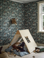 7463 Wild Jungle Green and Multi Wallpaper by Boråstapeter