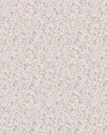7467 Jasmine Pink and Green Wallpaper by Boråstapeter