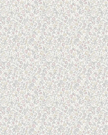 7468 Jasmine White and Multi Wallpaper by Boråstapeter
