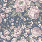7471 Rosie Blue and Multi Wallpaper by Boråstapeter
