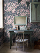 7471 Rosie Blue and Multi Wallpaper by Boråstapeter