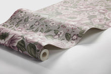7472 Rosie Purple and Green Wallpaper by Boråstapeter