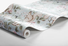 7474 Magic Forest Blue and Multi Wallpaper by Boråstapeter