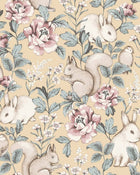 7475 Magic Forest Yellow and Multi Wallpaper by Boråstapeter