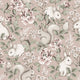 Magic Forest Pink and Green Newbie Wallpaper Wallpaper by Boråstapeter