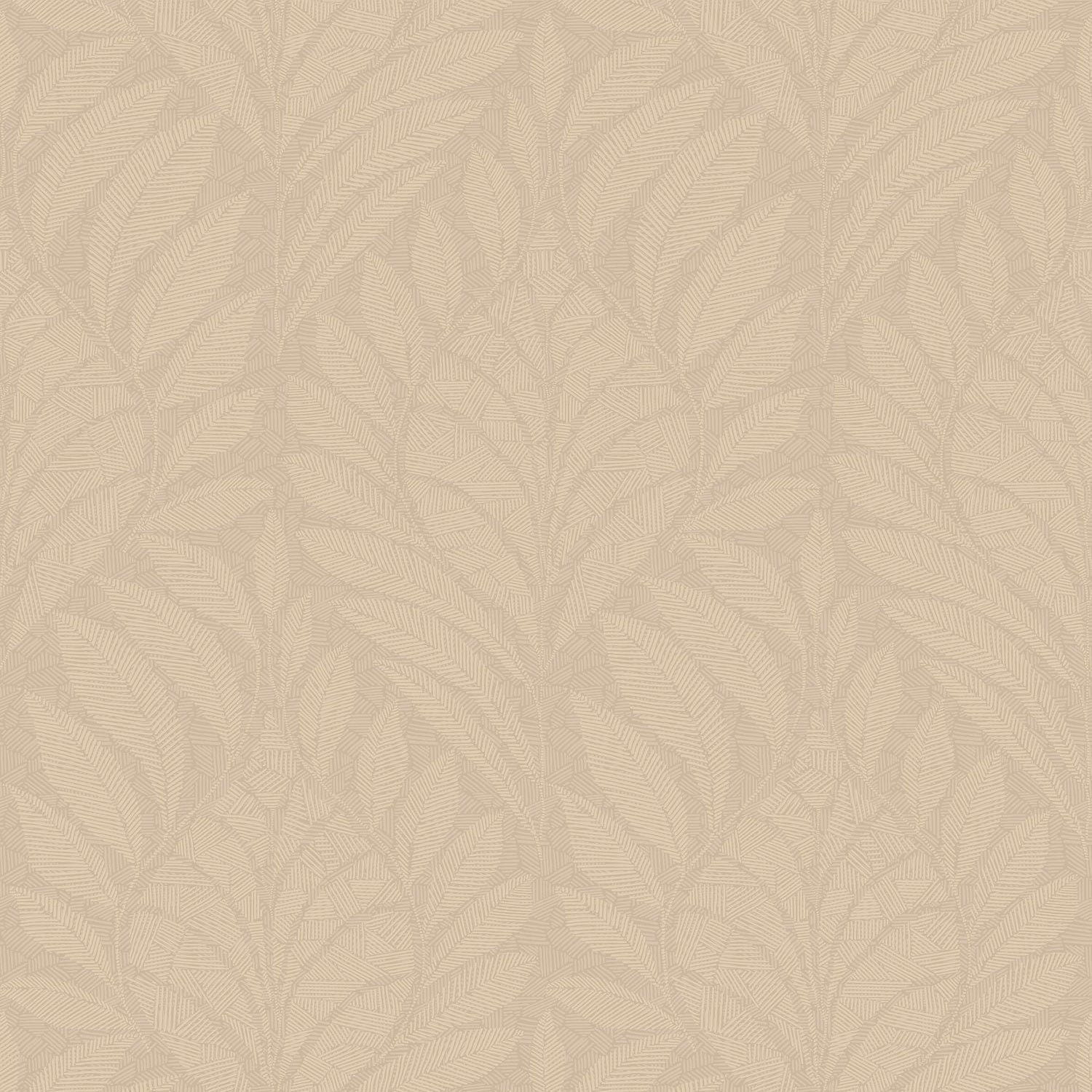 74772650 Gustav Marron Glacé/Nacré Wallpaper by Casamance
