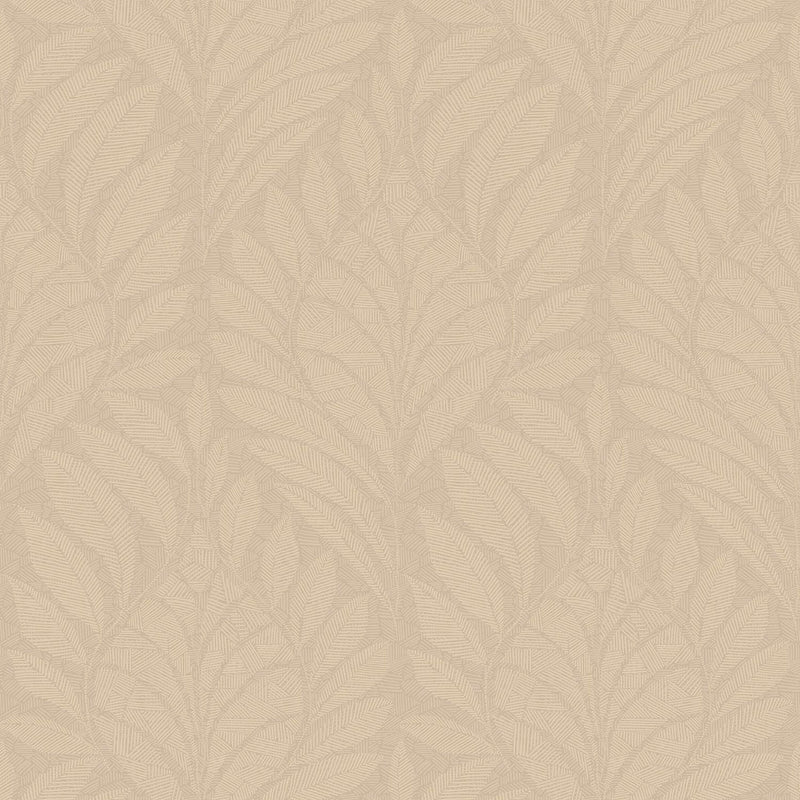74772650 Gustav Marron Glacé/Nacré Wallpaper by Casamance