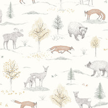 Up North White and Multi Newbie Wallpaper Wallpaper by Boråstapeter