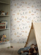 Up North White and Multi Newbie Wallpaper Wallpaper by Boråstapeter