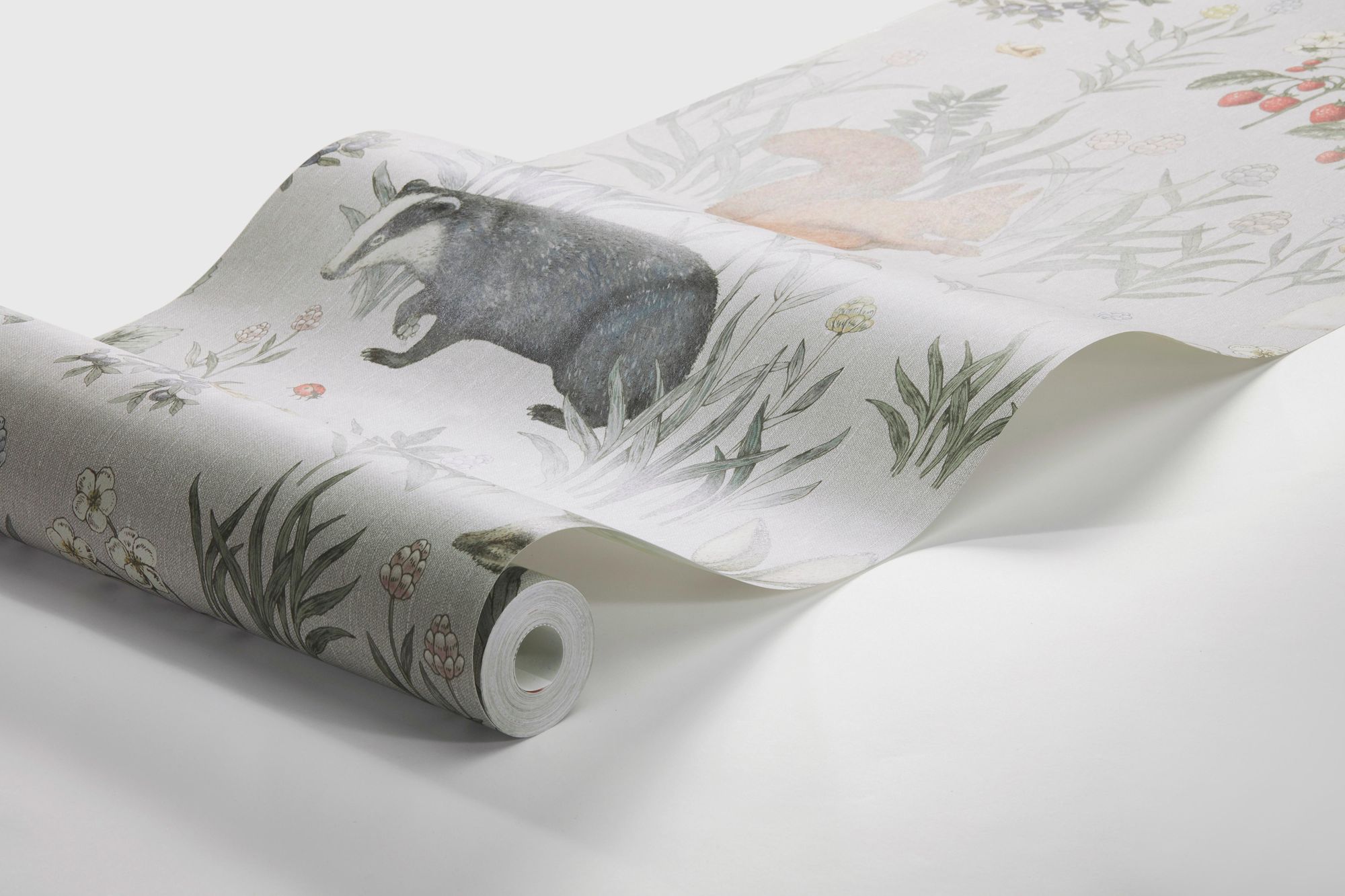 7480 Forest Friends Mural Multi Wallpaper by Boråstapeter