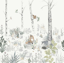 Magic Forest Mural Multi Newbie Wallpaper Wallpaper by Boråstapeter