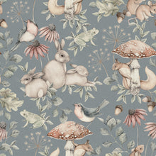 7482 Minou Blue and Multi Wallpaper by Boråstapeter