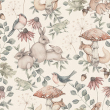 7483 Minou Beige and Multi Wallpaper by Boråstapeter