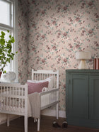 7484 Nomi Pink and Multi Wallpaper by Boråstapeter
