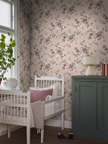 7484 Nomi Pink and Multi Wallpaper by Boråstapeter