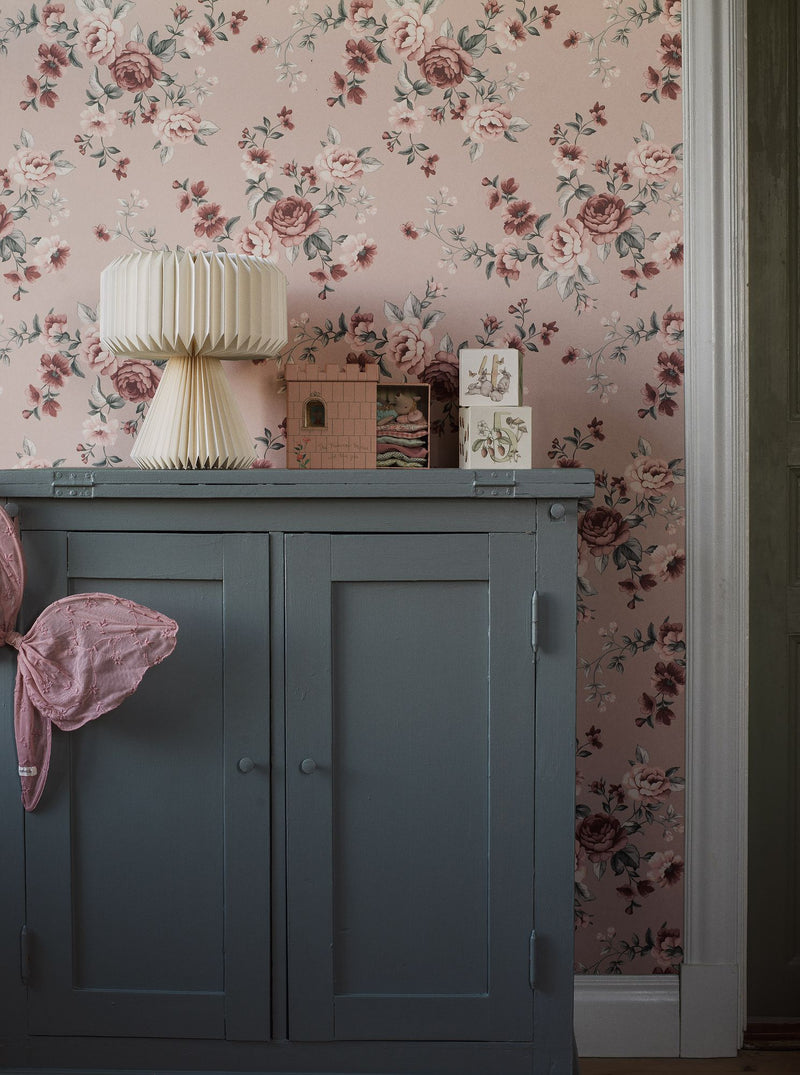 7484 Nomi Pink and Multi Wallpaper by Boråstapeter