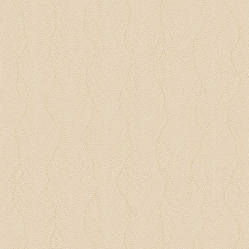 74910100 Strie Sable/Doré Wallpaper by Casamance