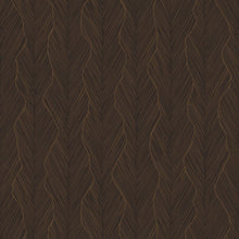 74910610 Strie Noir/Doré Wallpaper by Casamance