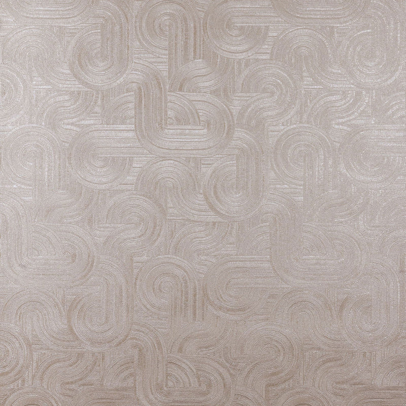 75000814 Carat Gris/Nacré Wallpaper by Casamance