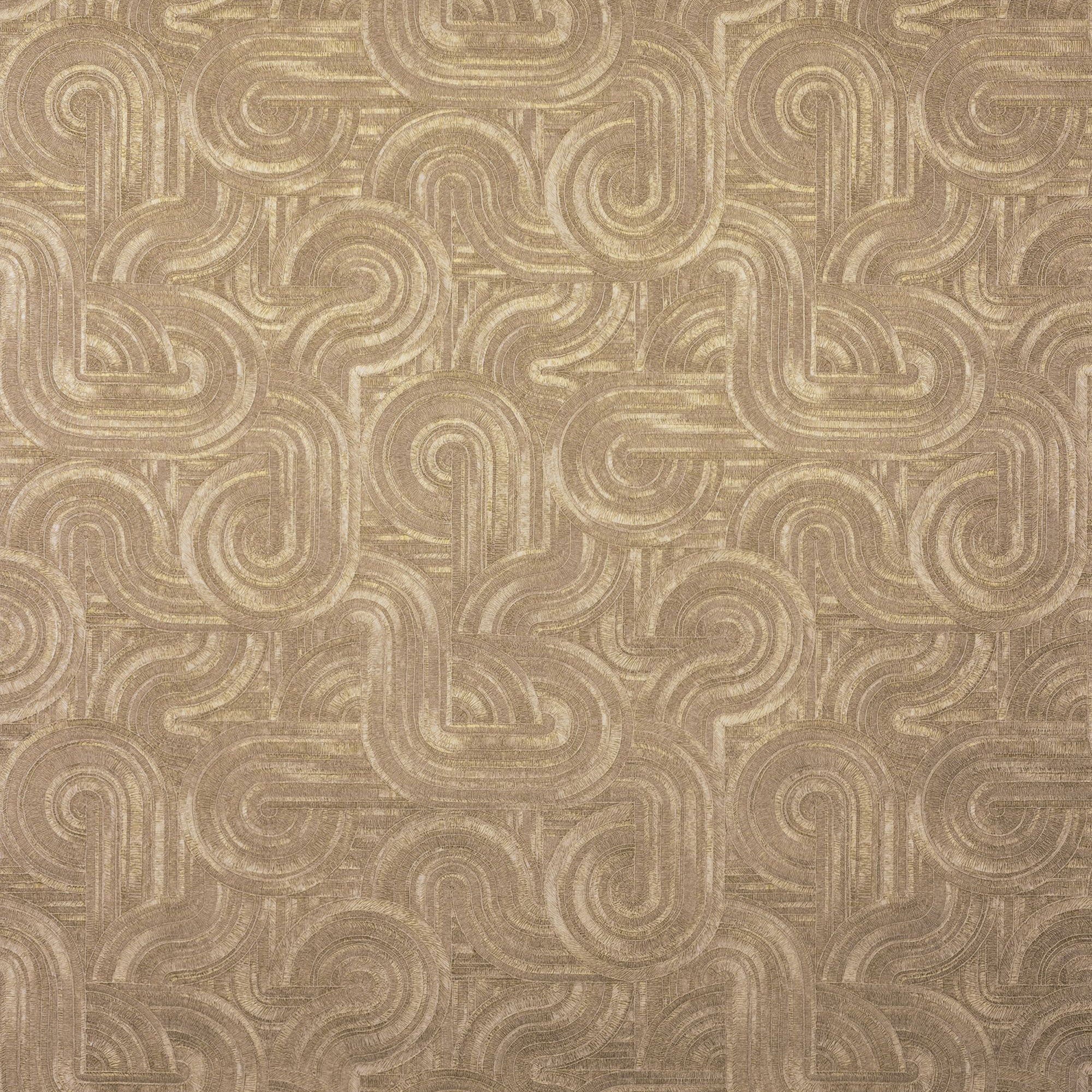75001018 Carat Beige/Doré Wallpaper by Casamance