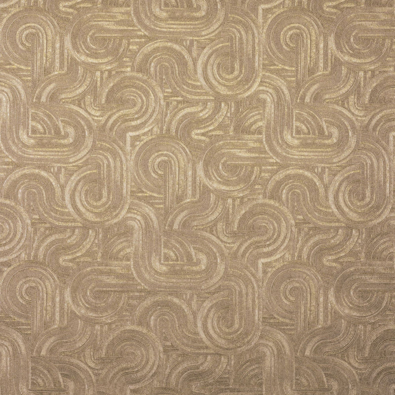 75001018 Carat Beige/Doré Wallpaper by Casamance