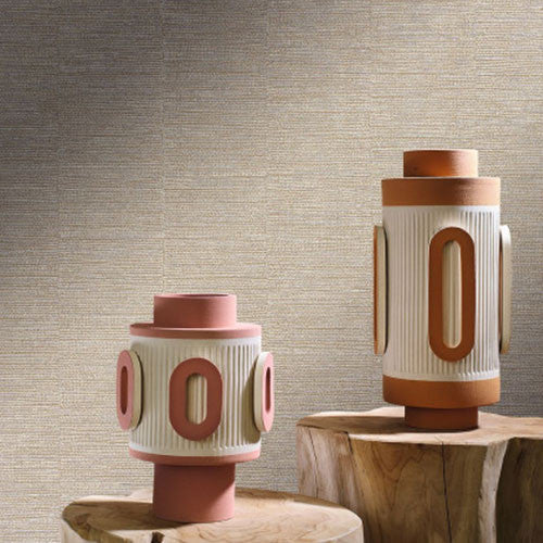 Scandium Texture Cerame Wallpaper by Casamance