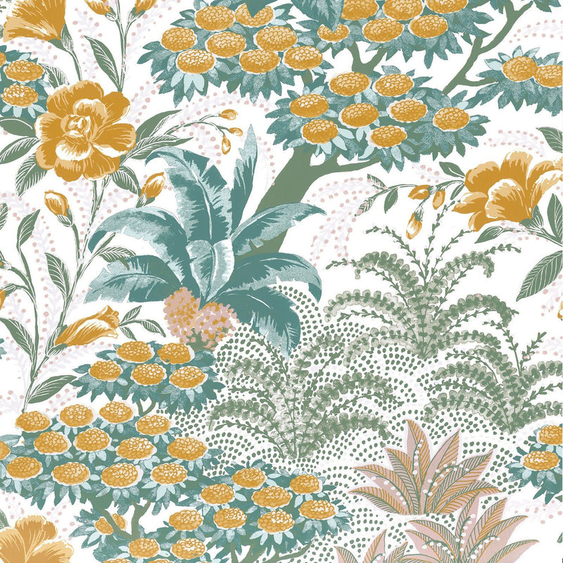 75080100 Alba Ete Indien Wallpaper by Casamance