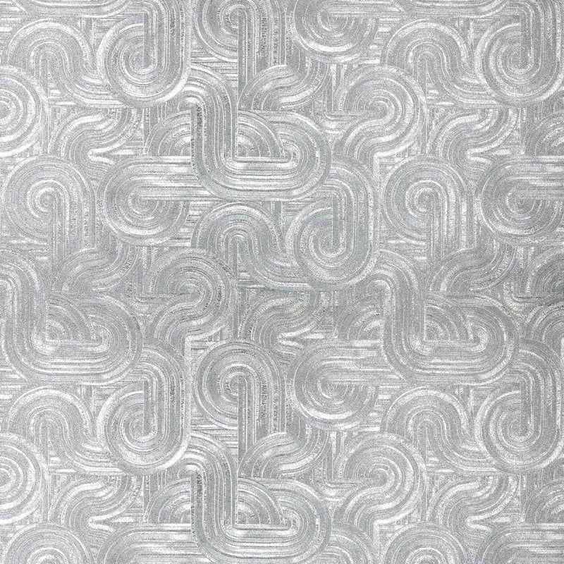 75101630 Dresden Argent Wallpaper by Casamance